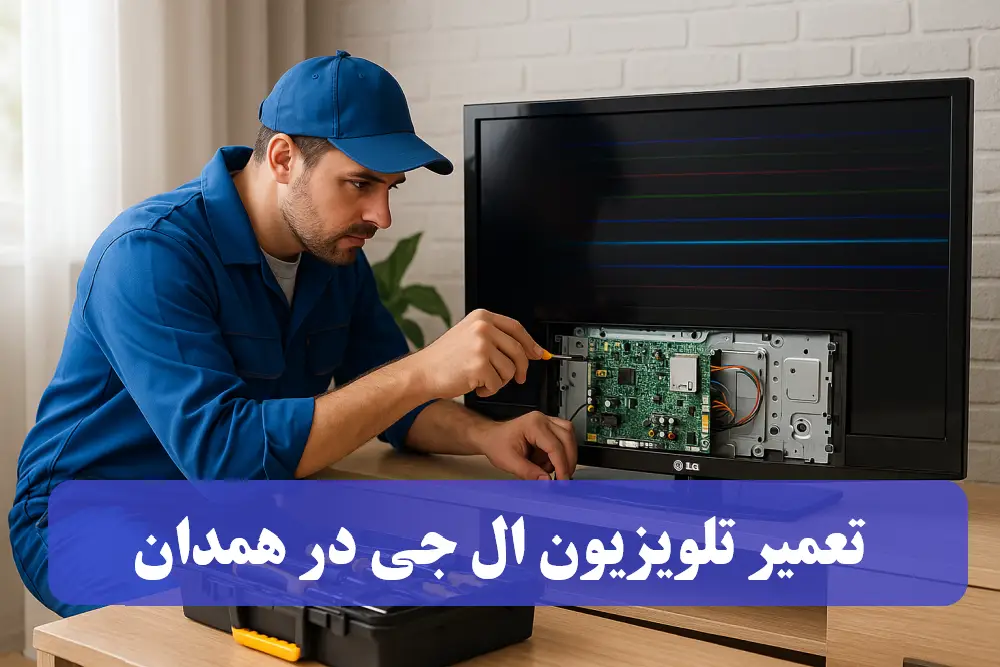 نمایندگی تعمیر تلویزیون ال جی در همدان